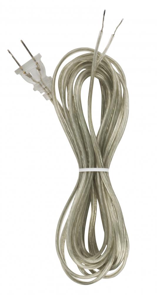 18/2 SPT-1-105C All Cord Sets - Molded Plug - Tinned Tips 3/4&#34; Strip with 2&#34; Slit 100 Ctn.