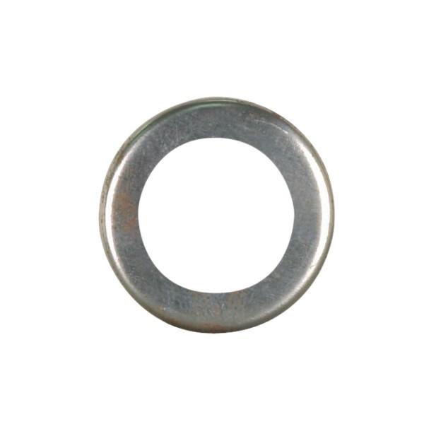 Steel Check Ring; Curled Edge; 1/4 IP Slip; Unfinished; 1-1/8&#34; Diameter