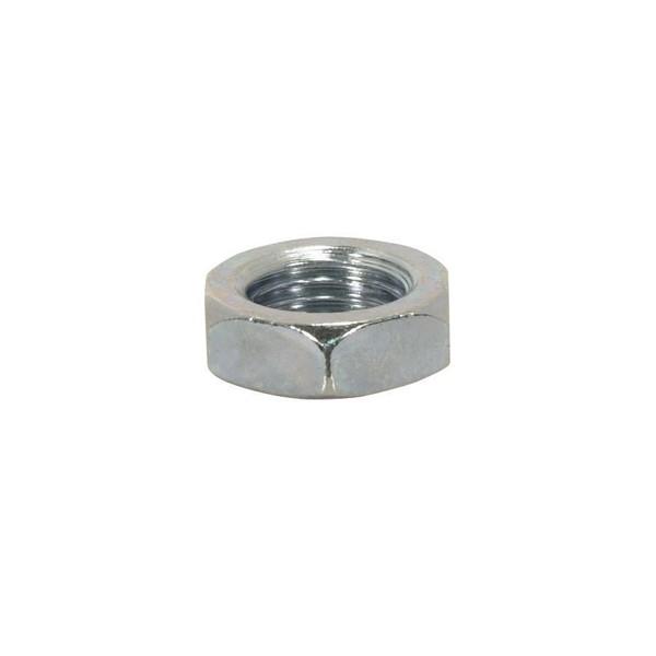 Steel Locknut; 1/4 IP; 3/4&#34; Hexagon; 1/4&#34; Thick; Zinc Plated Finish