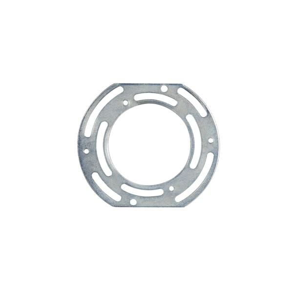 Round Universal Crossbar; Flat Sides; 4&#34; Length; 3-1/2&#34; Diameter; Screw Holes; 2-3/4&#34; x