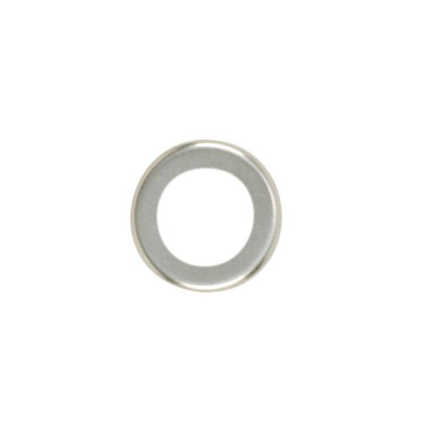 Steel Check Ring; Curled Edge; 1/4 IP Slip; Unfinished; 1-1/4&#34; Diameter