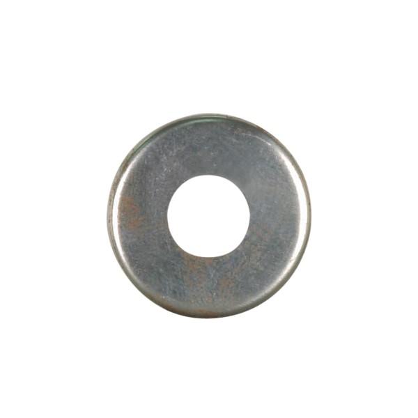 Steel Check Ring; Curled Edge; 1/8 IP Slip; Unfinished; 1-3/8&#34; Diameter