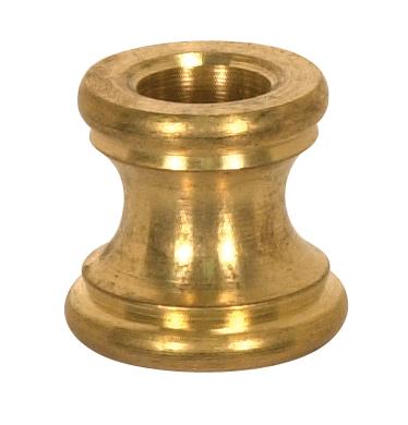 Solid Brass Neck And Spindle; Unfinished; 7/8&#34; x 13/16&#34;; 1/8 IP Slip