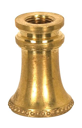 Solid Brass Neck And Spindle; Unfinished; 7/8&#34; x 1-1/4&#34;; 1/8 IP Tapped