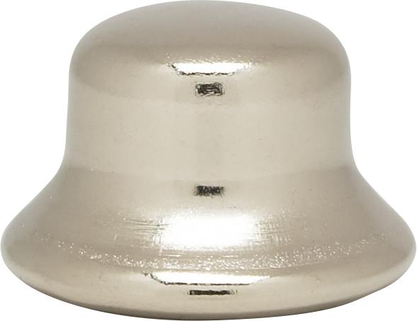 Steel Finial; 1/4-27; 1/2&#34; Diameter; Nickel Plated