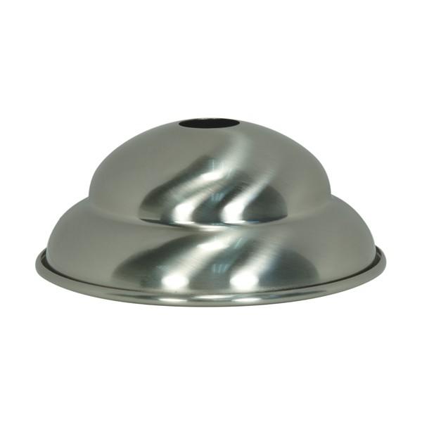 Brushed Nickel Finish w/Matching Screw Collar Loop Diameter 5-1/2&#34; Center Hole 11/16&#34; Height