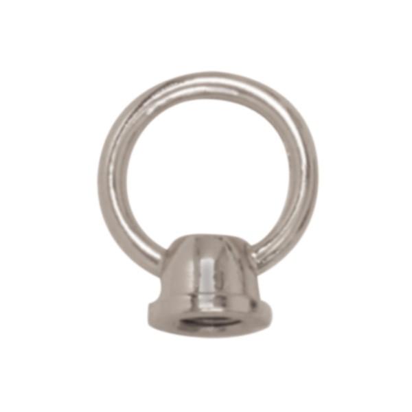 1-1/2&#34; Female Loop; 1/8 IP With Wireway; 10lbs Max; Brushed Nickel Finish