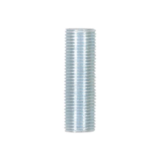 1/8 IP Steel Nipple; Zinc Plated; 3/4&#34; Length; 3/8&#34; Wide