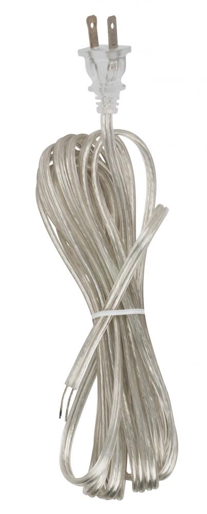 18/2 SPT-2-105C All Cord Sets - Molded Plug - Tinned Tips 3/4&#39; Strip with 2&#39; Slit 150 Ctn.15