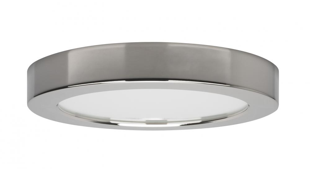 Blink - 13.5W- 7&#34; Surface Mount LED - 3000K- Round Shape - Polished Chrome Finish - 120V