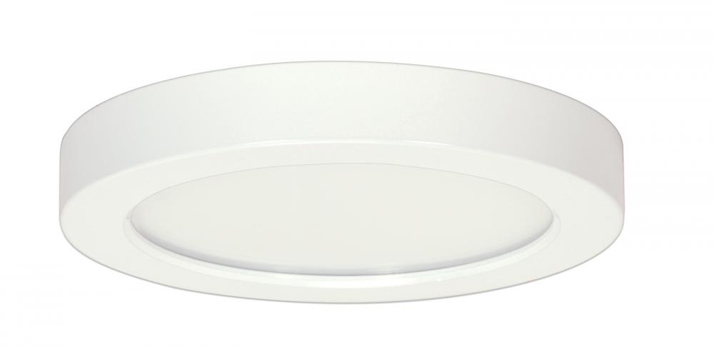 Blink - 18.5W- 9&#34; Surface Mount LED - 3000K- Round Shape - White Finish - 277V