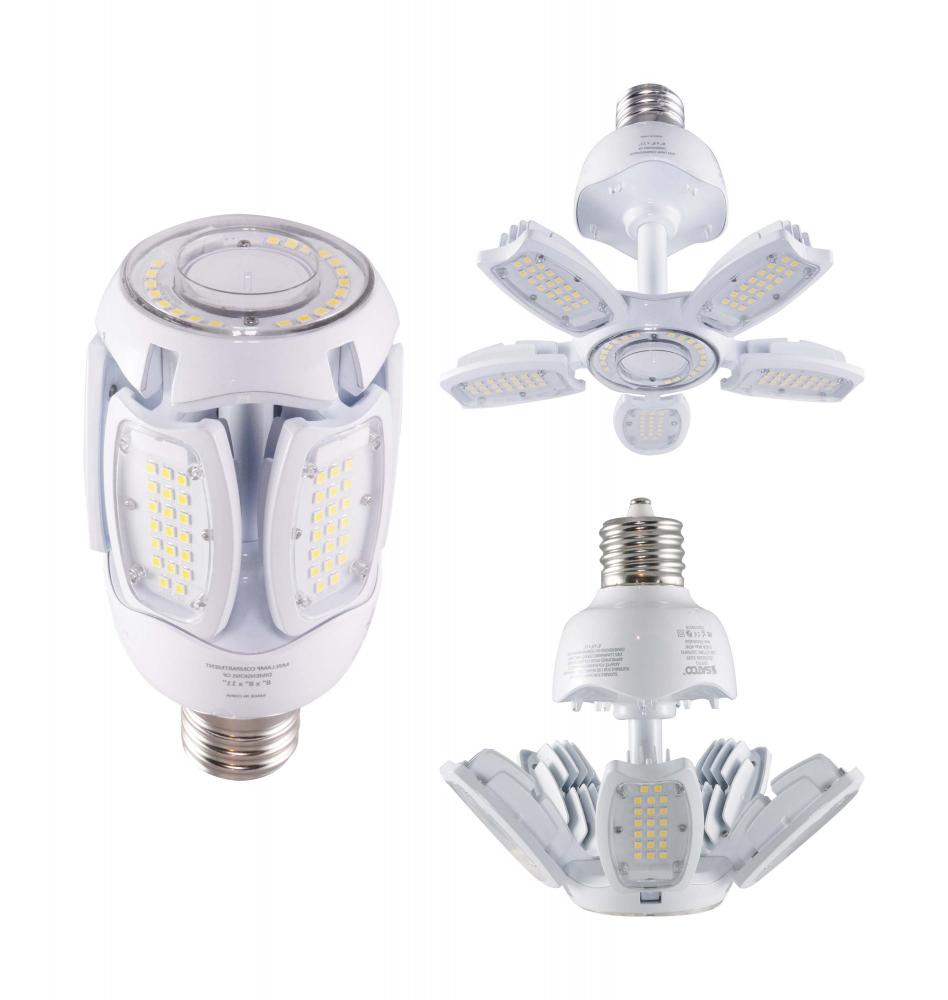 40 Watt LED HID Replacement; 5000K; Mogul extended base; Adjustable Beam Angle; Type B Ballast