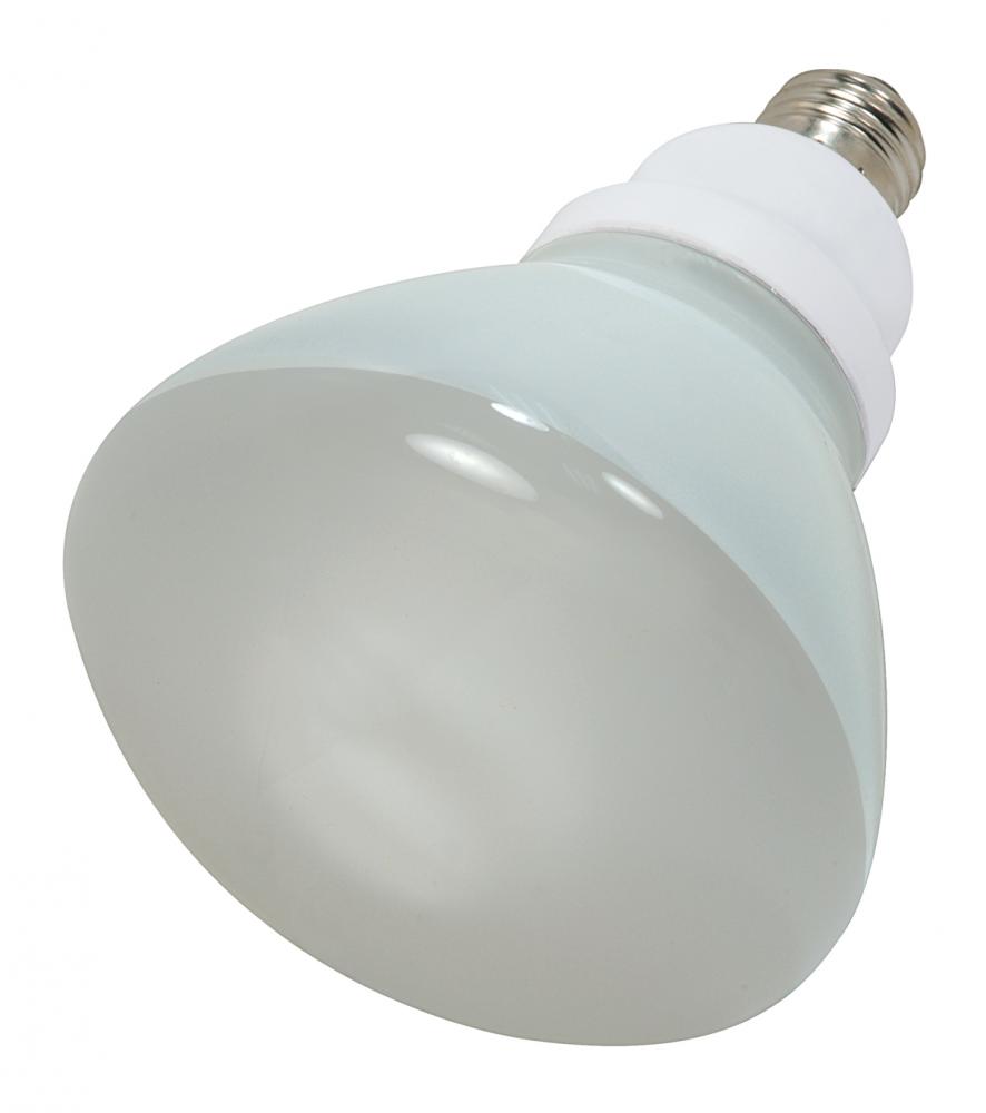 23 Watt; R40 Compact Fluorescent; 2700K; 82 CRI; Medium base; 120 Volt