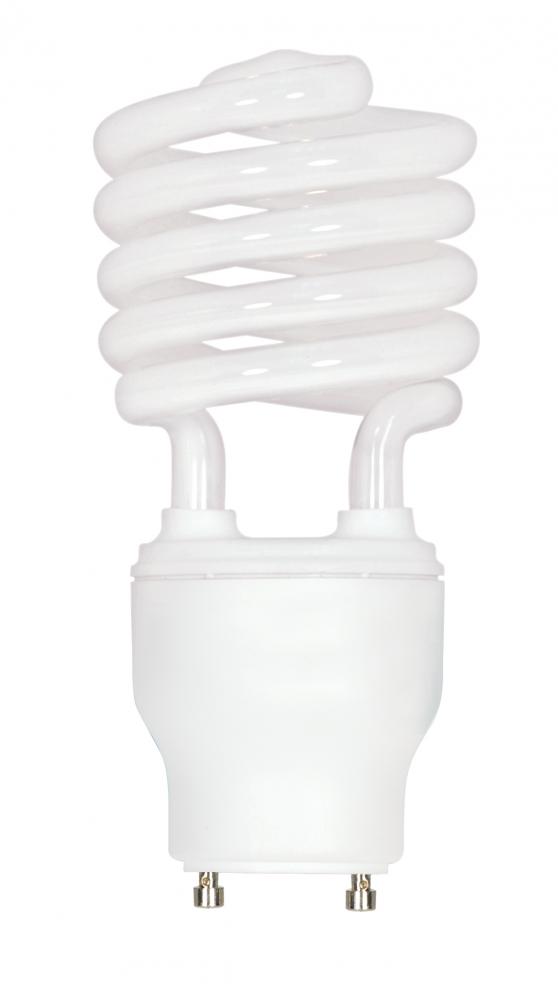 23 Watt; Mini Spiral Compact Fluorescent; 2700K; 82 CRI; GU24 base; 120 Volt