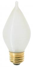 Satco Products Inc. S2714 - 40 Watt C15 Incandescent; Spun White; 4000 Average rated hours; 316 Lumens; Medium base; 120 Volt;