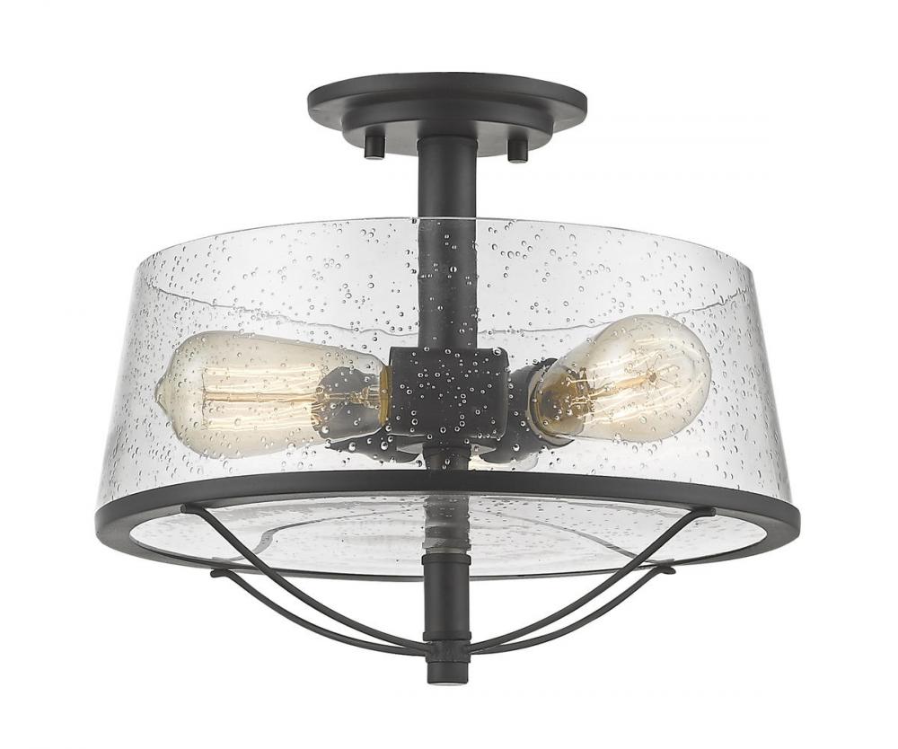 3 Light Semi Flush Mount