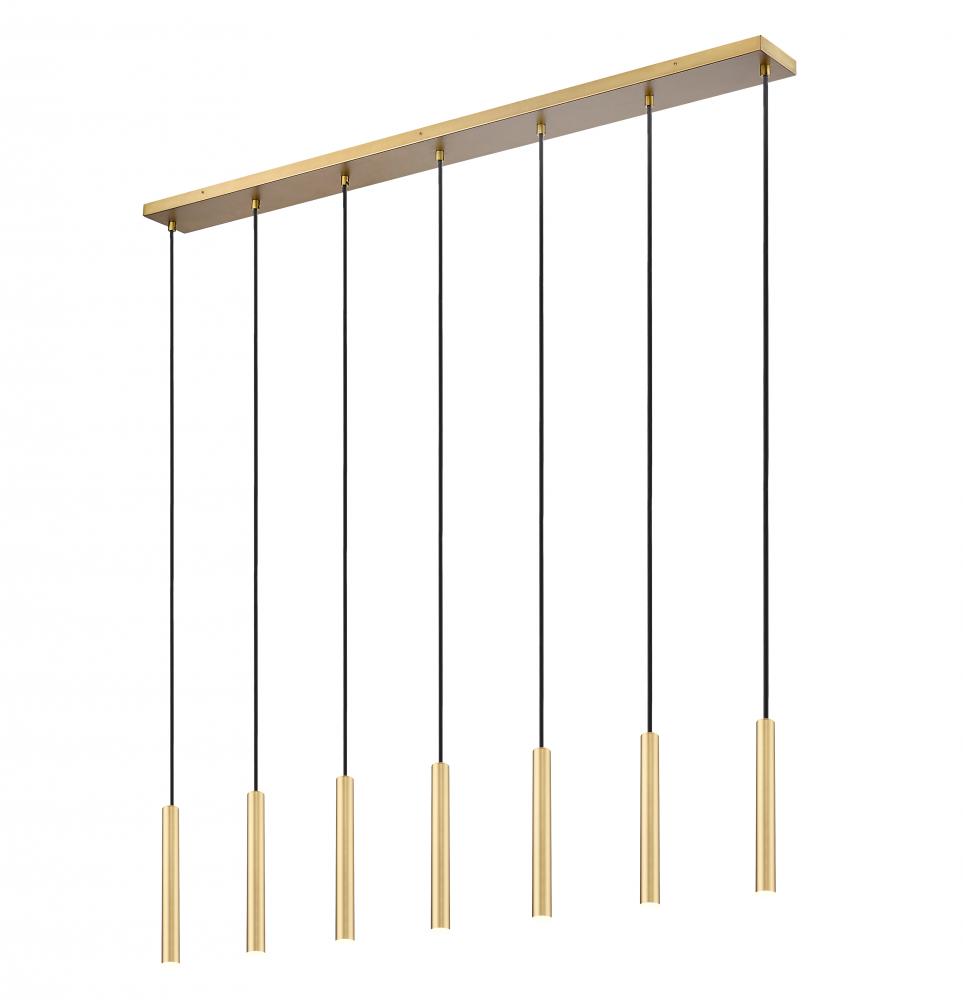 7 Light Linear Chandelier