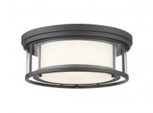 Z-Lite 426F16-BRZ - 3 Light Flush Mount