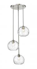 Z-Lite 490P10-3R-BN - 3 Light Chandelier