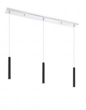 Z-Lite 917MP12-MB-LED-3LCH - 3 Light Linear Chandelier