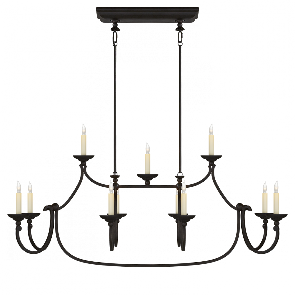 Flemish Large Linear Pendant