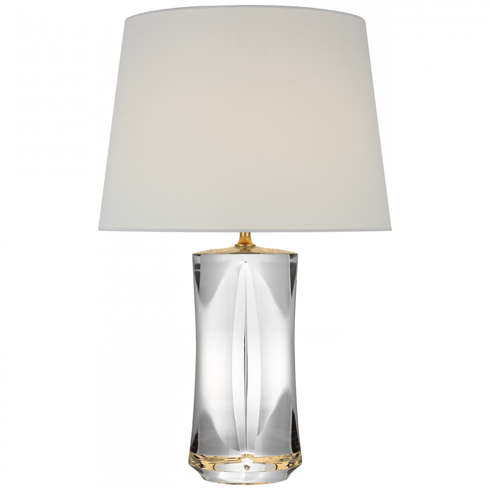 Figlia 28&#34; Cordless V-Cut Round Table Lamp