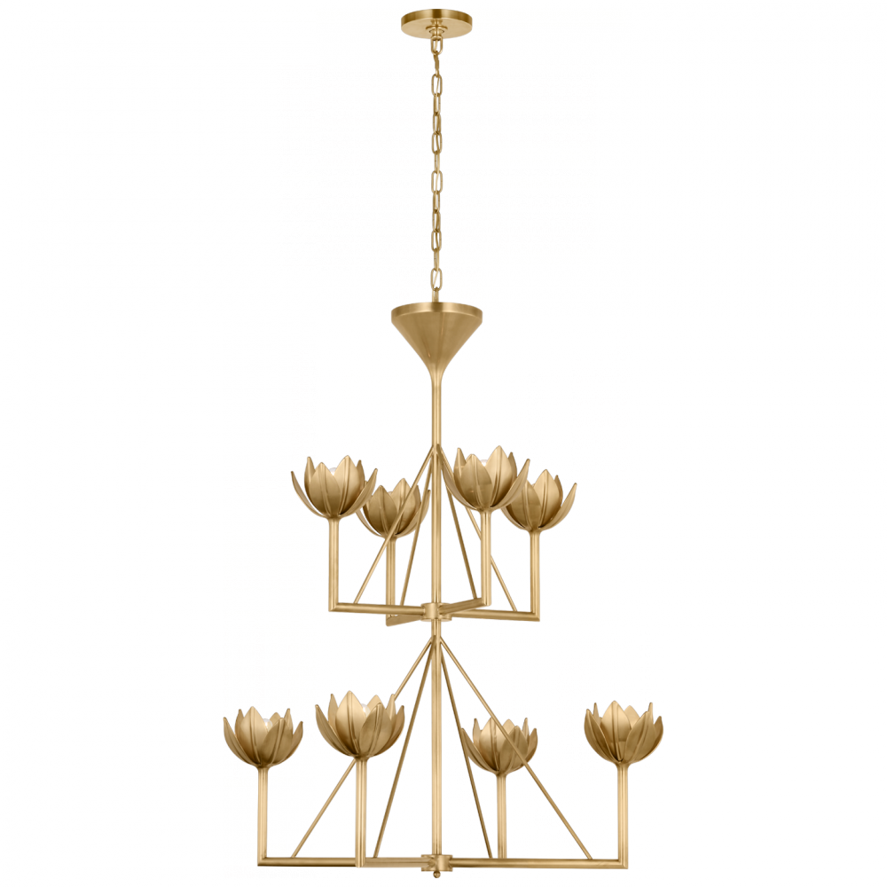 Alberto Medium Two Tier Chandelier