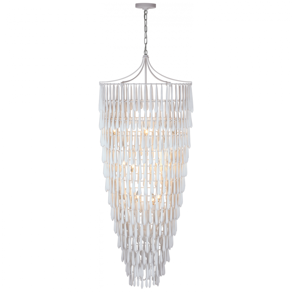 Vacarro Tall Cascading Chandelier