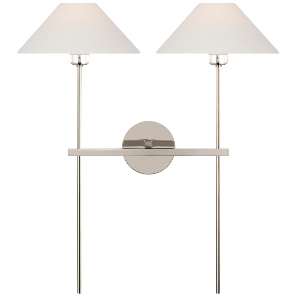 Hackney 25&#34; Double Tail Sconce