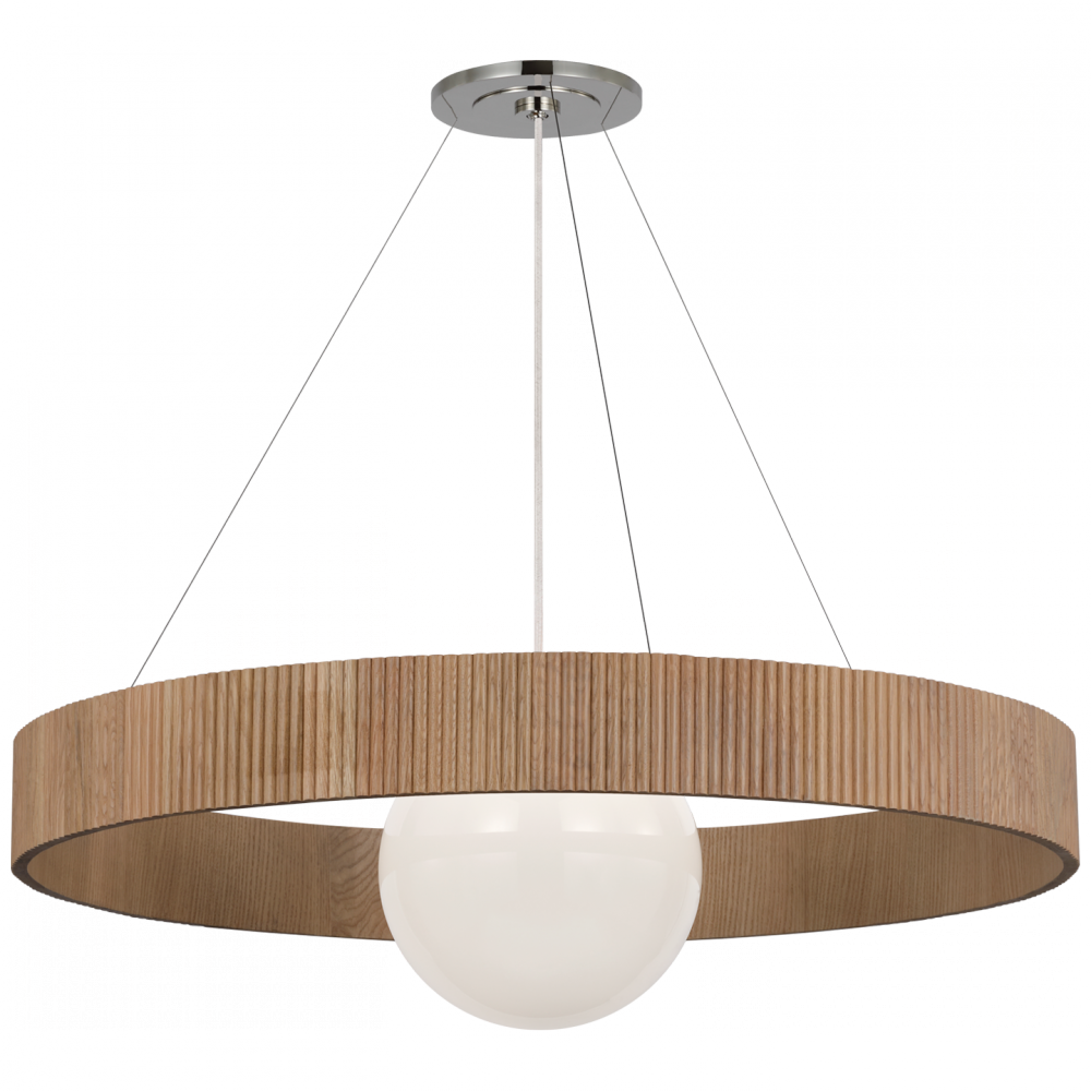 Arena 42&#34; Ring and Globe Chandelier