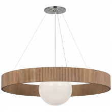 Visual Comfort & Co. Signature Collection WS 5001PN/NO-WG - Arena 42" Ring and Globe Chandelier