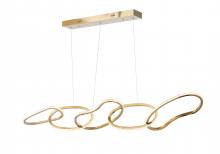 Bethel International GL413C62CG - LED Chandelier Gold