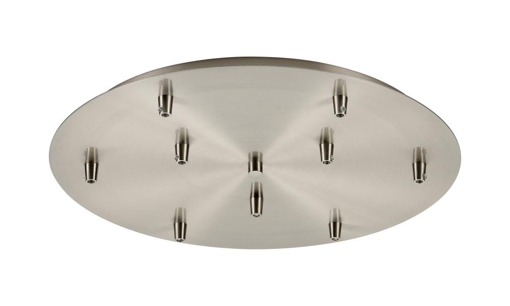 9 Light Round Multi Port Canopy