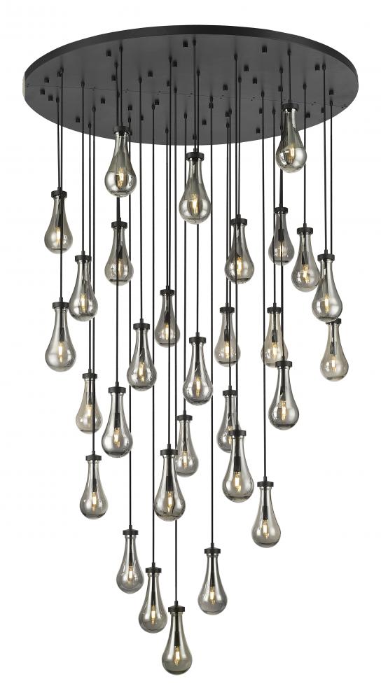 Owego - 31 Light - 60 inch - Matte Black - Multi Pendant