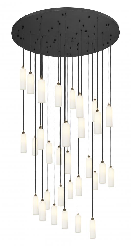 Crown Point - 31 Light - 60 inch - Brushed Brass - Multi Pendant