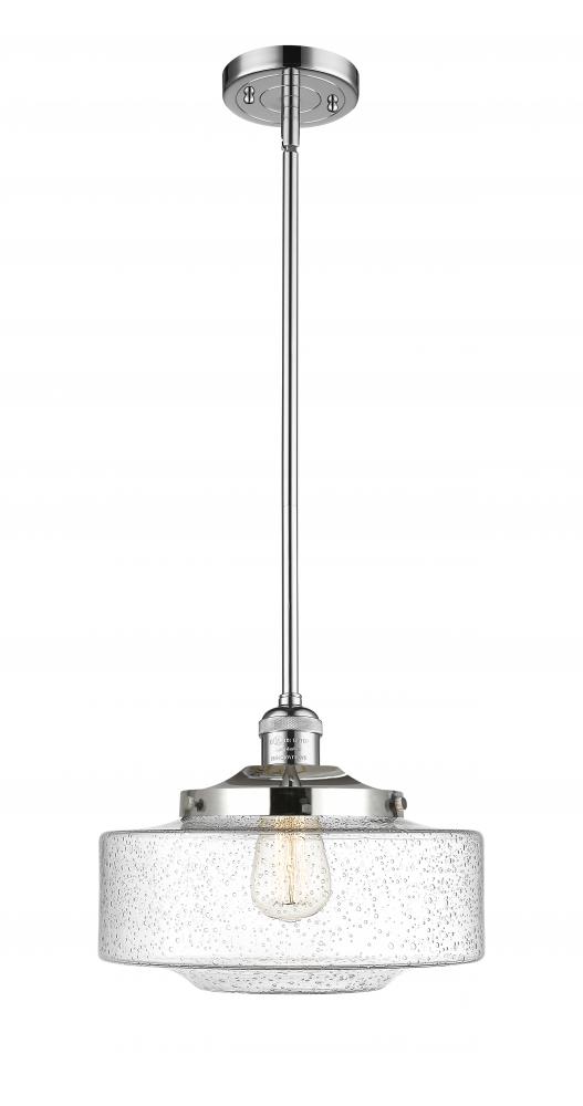 Bridgeton - 1 Light - 12 inch - Polished Chrome - Stem Hung - Mini Pendant