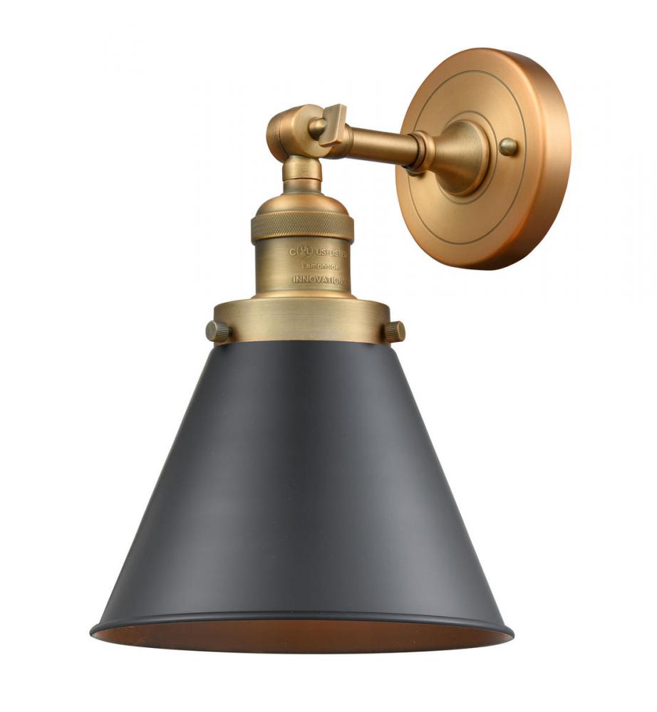 Appalachian - 1 Light - 8 inch - Brushed Brass - Sconce