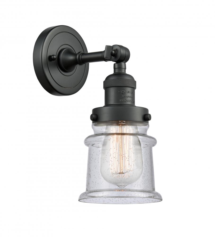 Canton - 1 Light - 5 inch - Matte Black - Sconce