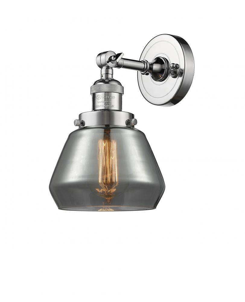 Fulton - 1 Light - 7 inch - Polished Chrome - Sconce