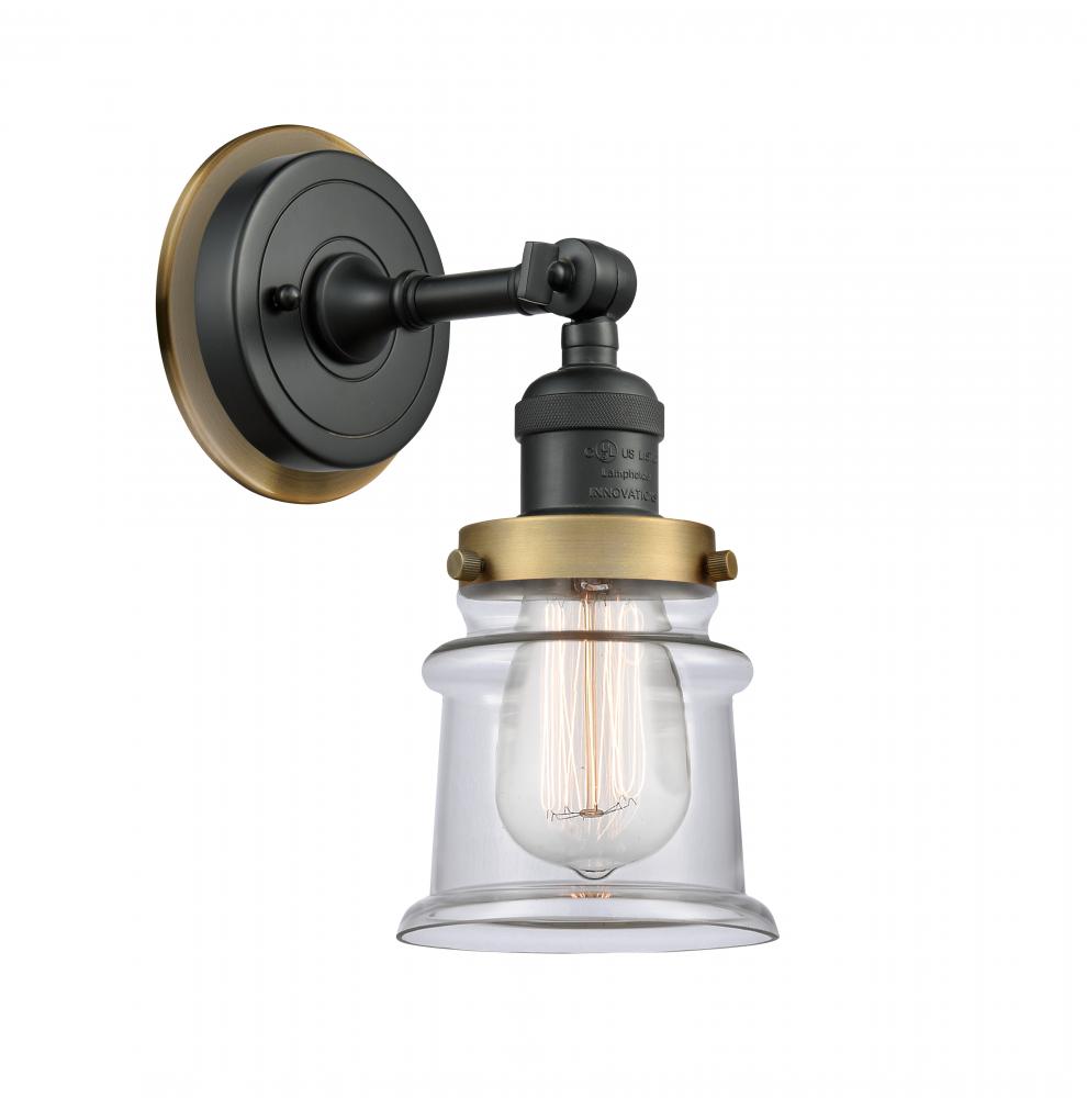 Canton - 1 Light - 5 inch - Matte Black - Sconce