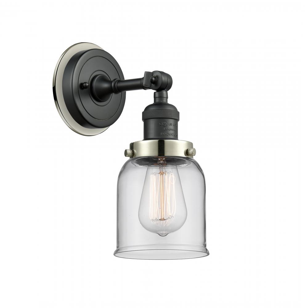 Bell - 1 Light - 5 inch - Matte Black - Sconce