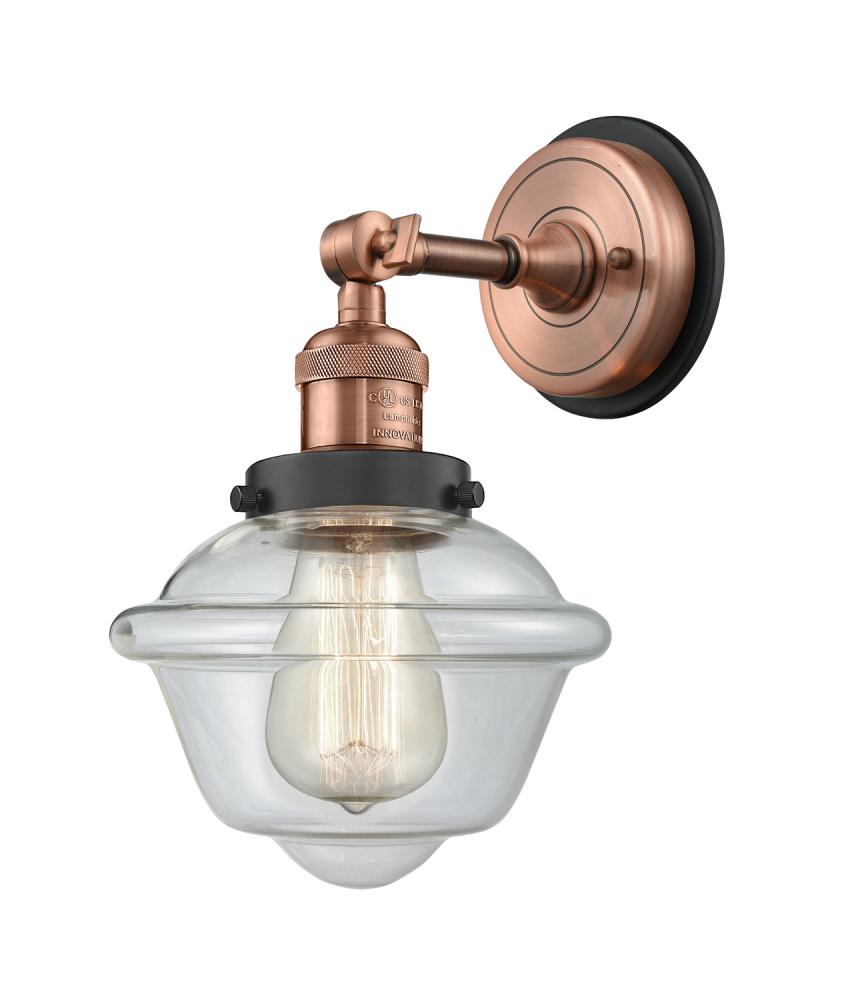 Oxford - 1 Light - 8 inch - Antique Copper - Sconce