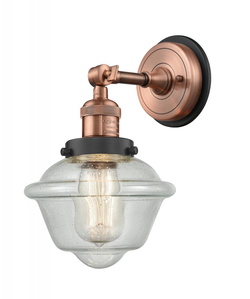 Oxford - 1 Light - 8 inch - Antique Copper - Sconce