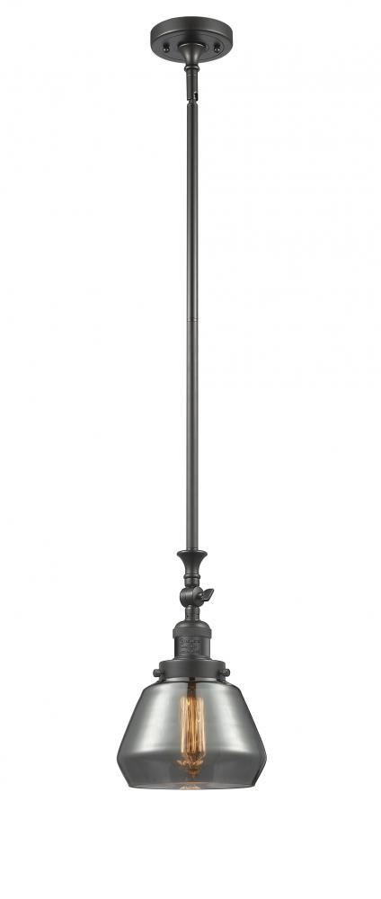 Fulton - 1 Light - 7 inch - Oil Rubbed Bronze - Stem Hung - Mini Pendant