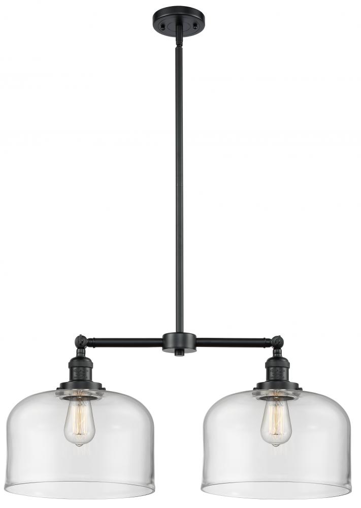 Bell - 2 Light - 21 inch - Oil Rubbed Bronze - Stem Hung - Island Light