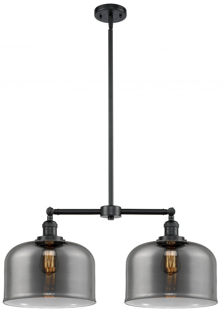 Bell - 2 Light - 21 inch - Oil Rubbed Bronze - Stem Hung - Island Light