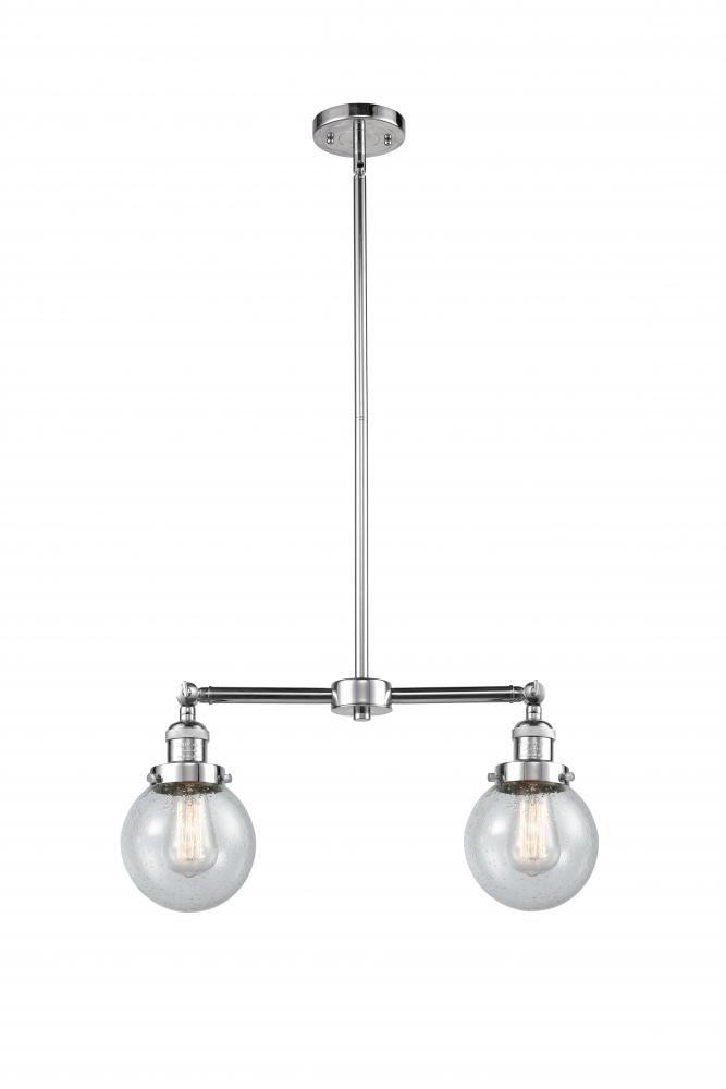 Beacon - 2 Light - 23 inch - Polished Chrome - Stem Hung - Island Light