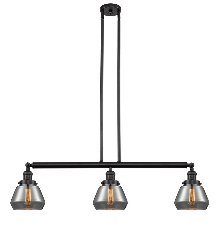 Fulton - 3 Light - 39 inch - Oil Rubbed Bronze - Stem Hung - Island Light