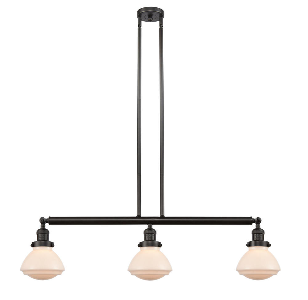 Olean - 3 Light - 39 inch - Oil Rubbed Bronze - Stem Hung - Island Light