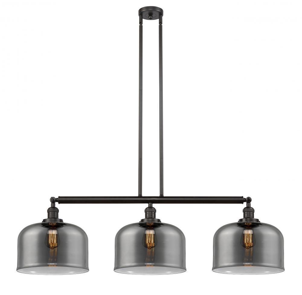 Bell - 3 Light - 42 inch - Oil Rubbed Bronze - Stem Hung - Island Light